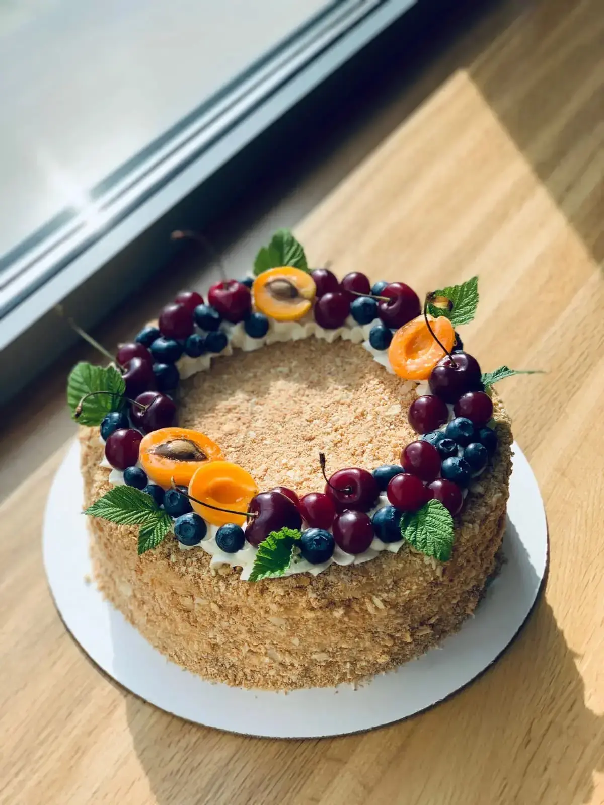 Сливочный с ягодой 🍒