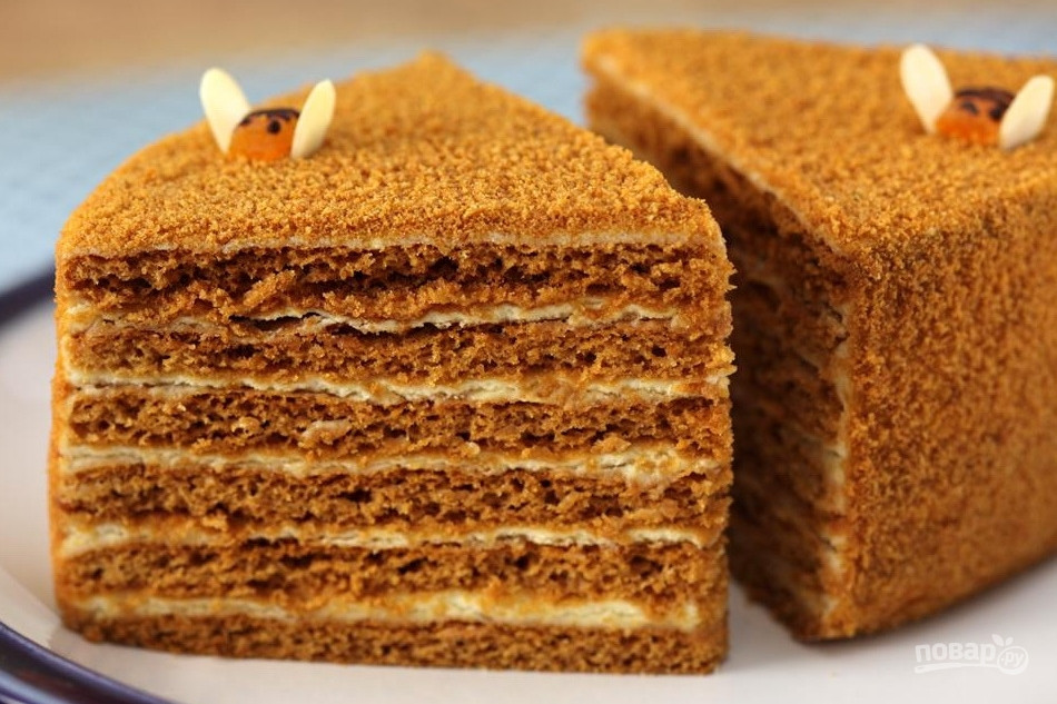 Классический медовик 🐝
